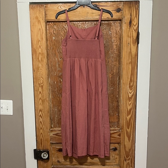 Old Navy Pink Button-Down Dress - Picture 2 of 3